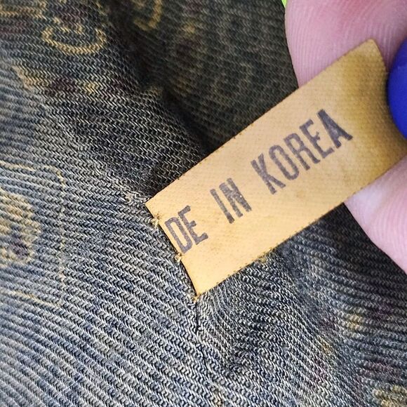 Vintage 90s Abstract Textured Knit Cotton Lined Drawstring Jacket‎ Streetwear - Picture 8 of 8